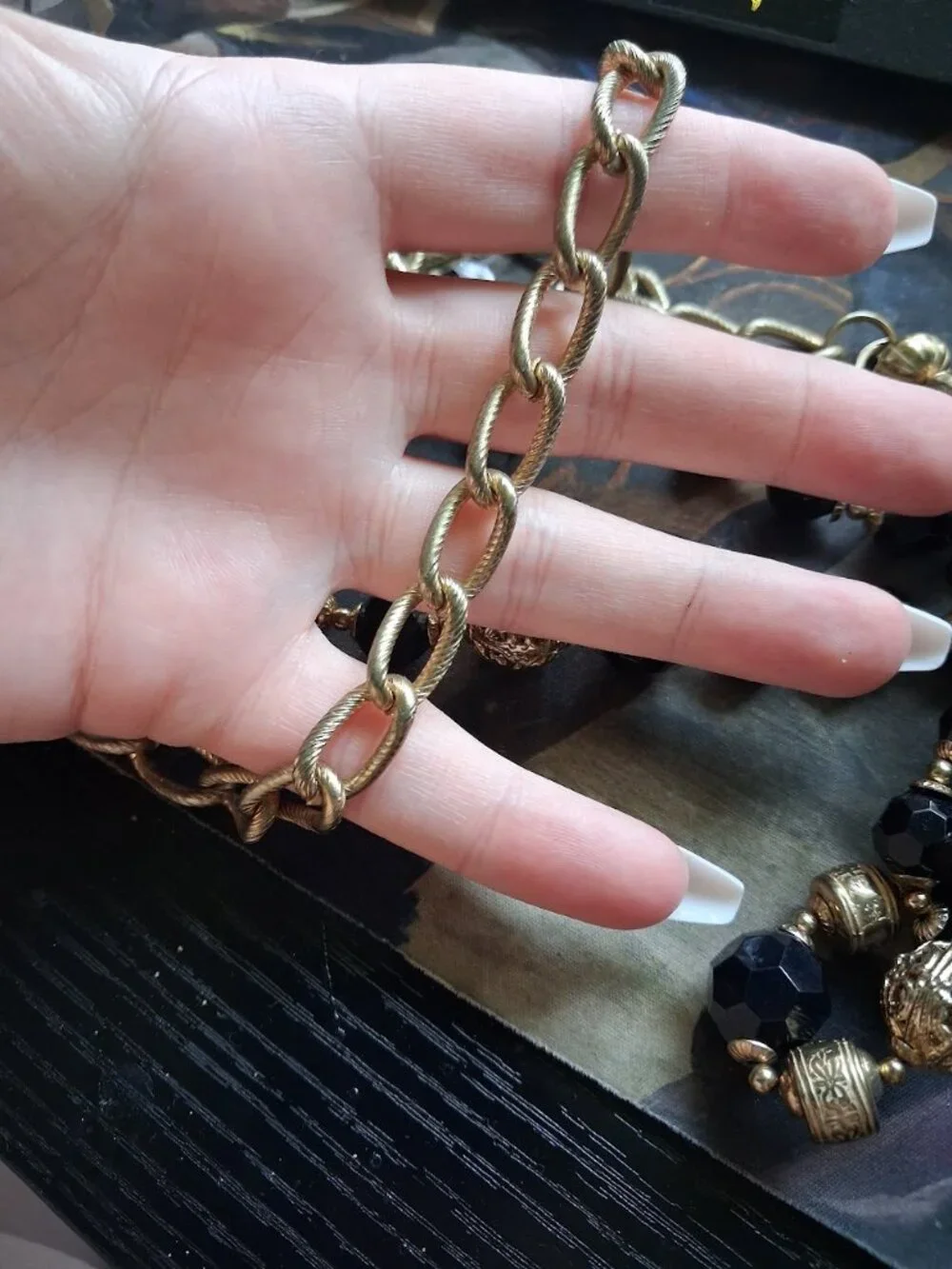 40 inch Statement necklace